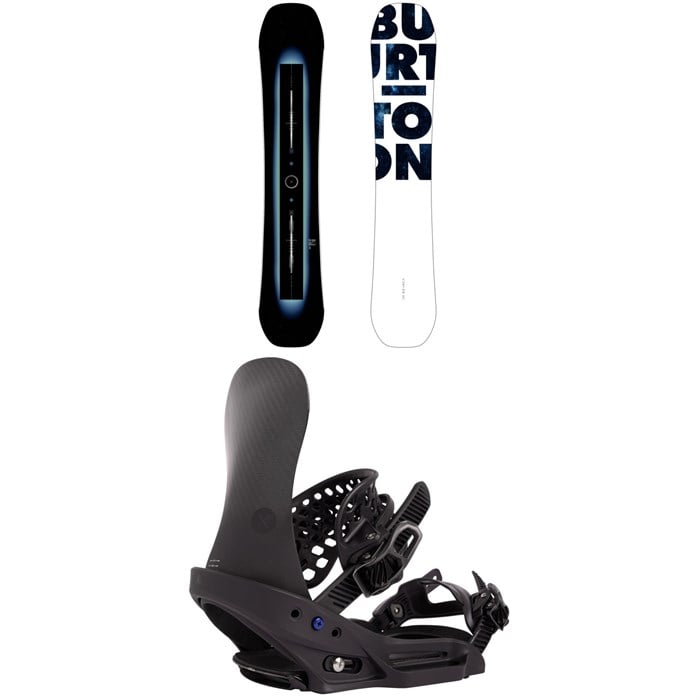 Burton - Custom X Flying V Snowboard + X EST Snowboard Bindings