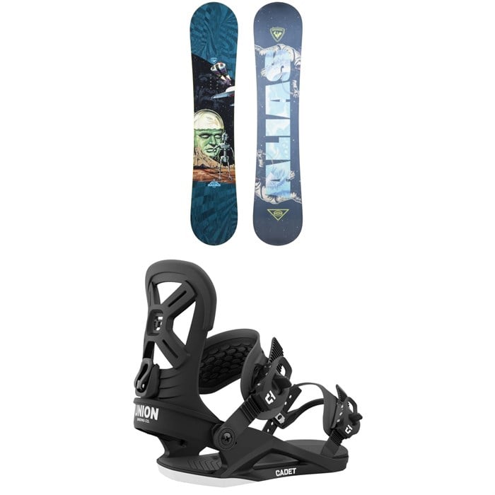 Rossignol - Alias Snowboard + Union Cadet Snowboard Bindings - Kids' 2024