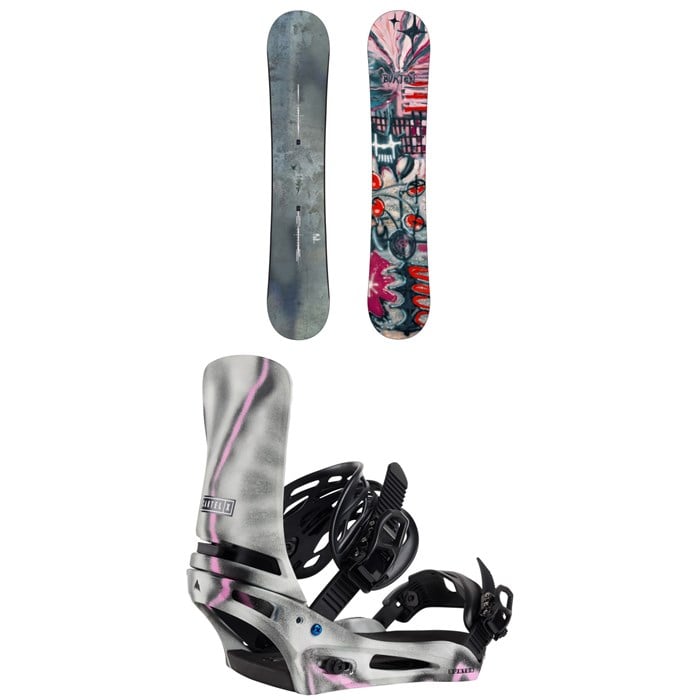 Burton - Blossom Snowboard + Cartel X Snowboard Bindings 2025