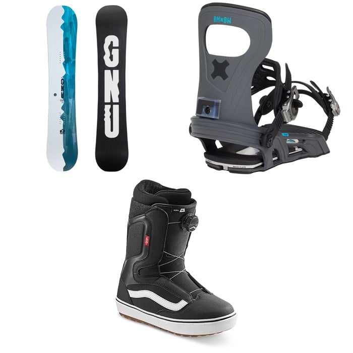 GNU - GWO C3 LTD Snowboard + Bent Metal Joint LTD Snowboard Bindings + Vans Aura OG Snowboard Boots 2025