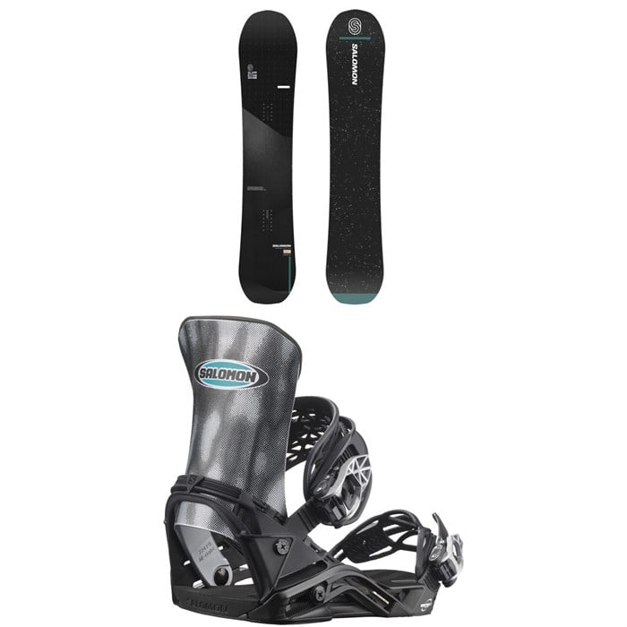 Salomon - Super 8 Pro Snowboard + District Pro Team Snowboard Bindings 2025