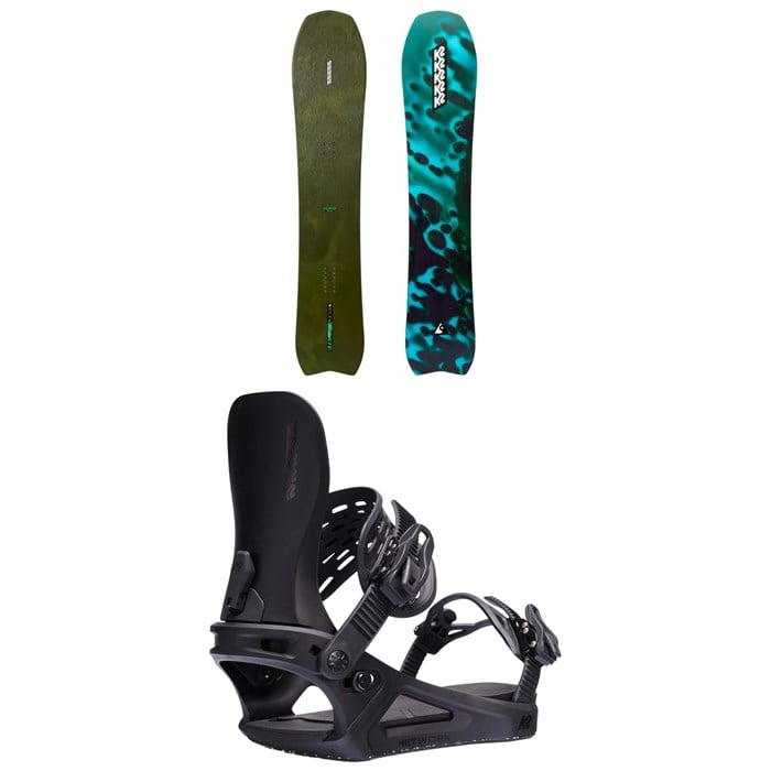 K2 - Excavator Snowboard 2026 + Network Snowboard Bindings - Women's