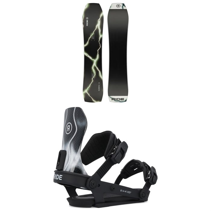 Ride - Superpig Snowboard + A-10 Snowboard Bindings 2025