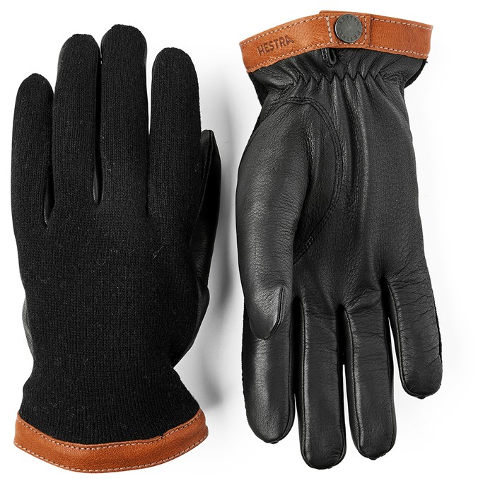 Hestra - Hestra Deerskin Wool Tricot Gloves - Used