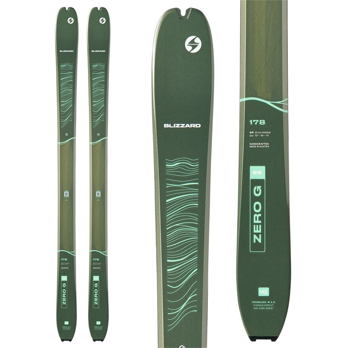 Blizzard - Zero G 96 Skis - Women's 2026