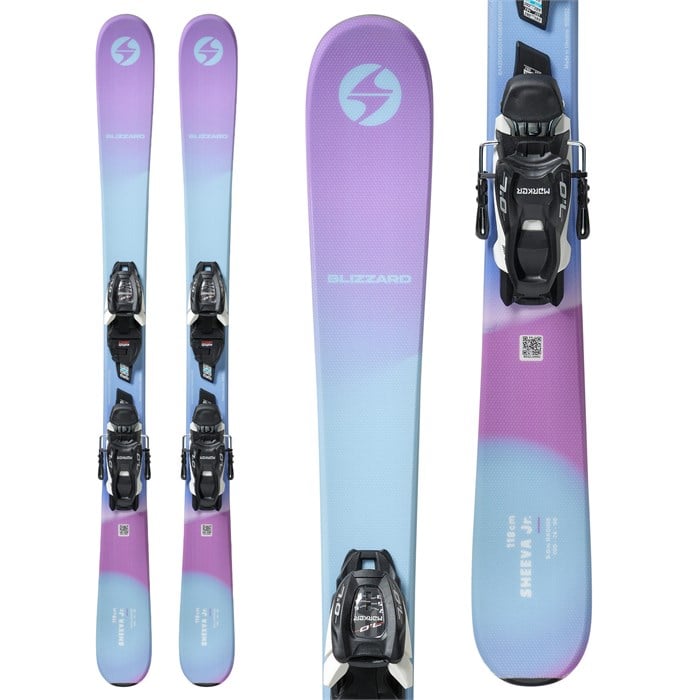 Blizzard - Blizzard Sheeva Twin Jr Skis + 7.0 FDT WB Bindings - Kids' 2025