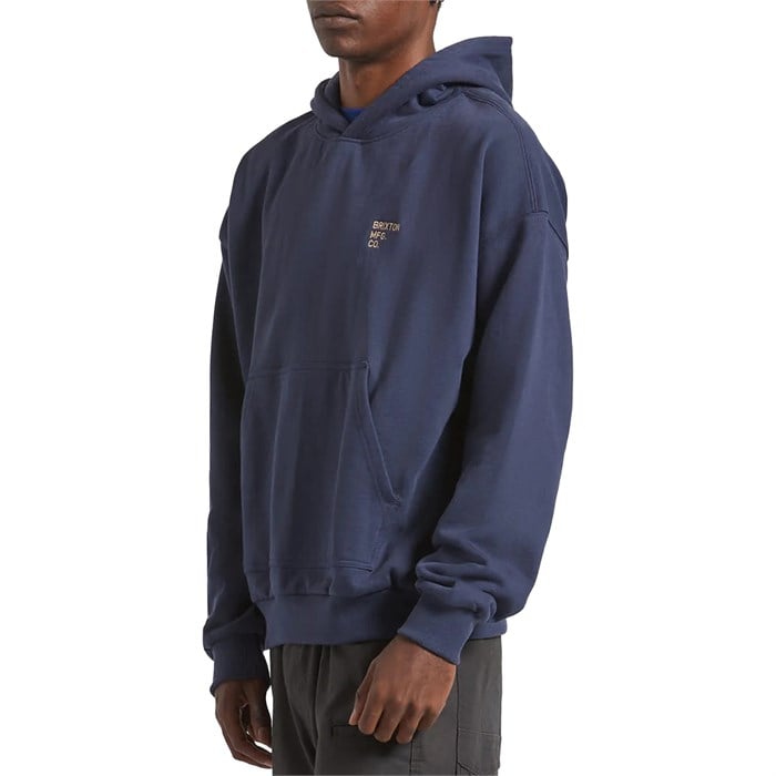 Brixton - Brixton Embroidered Heavy Weight Hoodie - Men's