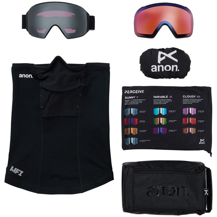 Anon M4 Toric Polarized Low Bridge Fit Goggles | evo