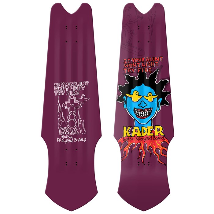 Krooked Kader Guest Tri-Plane 9.75 Skateboard Deck,New Products : American Fashion Style Bags On Sale Krooked Kader Guest Tri-Plane 9.75 Skateboard Deck,New Products : American Fashion Style Bags On Sale