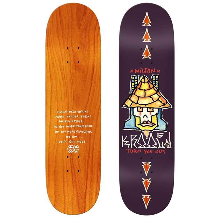 Krooked - Krooked Wilson Turn Out 8.38 Skateboard Deck