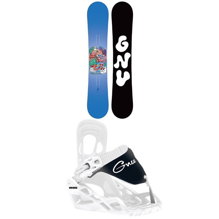 GNU - GNU Recess Mini Snowboard Package - Toddlers' 2026