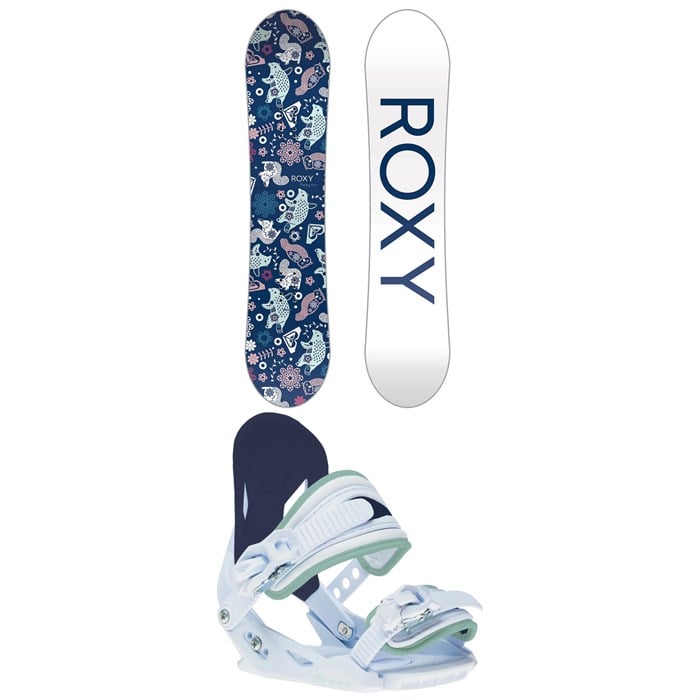 Roxy - Roxy Poppy Snowboard Package - Girls' 2026