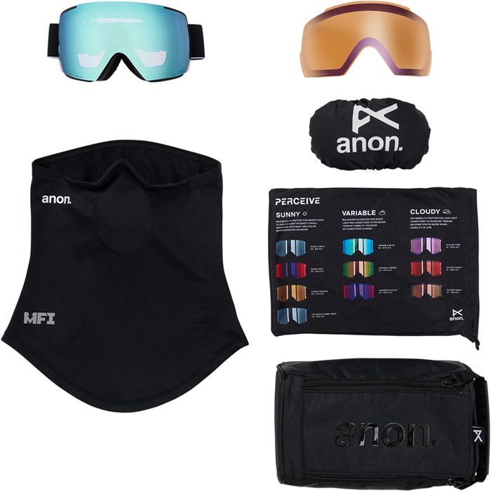 Anon M5S MFI Low Bridge Fit Goggles | evo