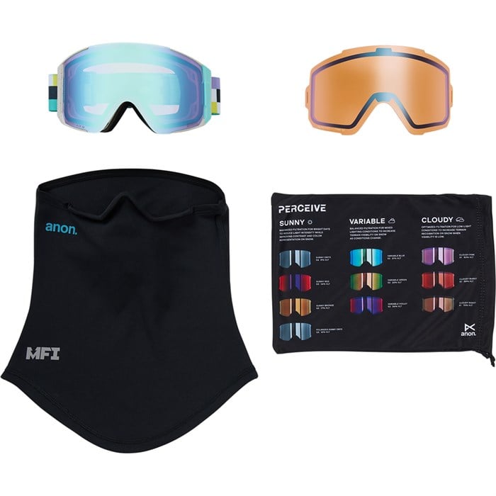 Anon Sync MFI Low Bridge Fit Goggles | evo