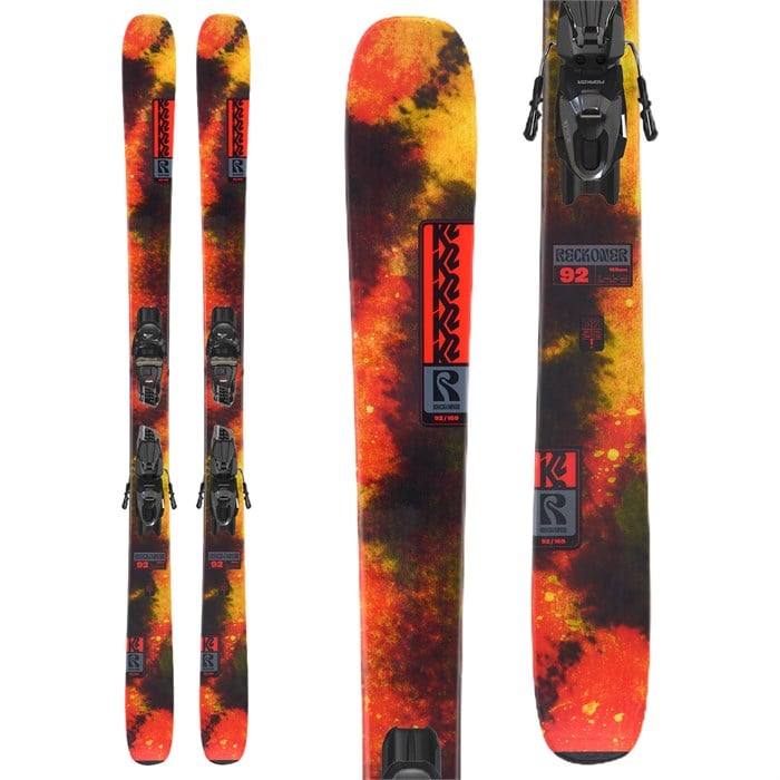 K2 - Reckoner 92 Skis + Squire 10 Quickclik Free Bindings 2026