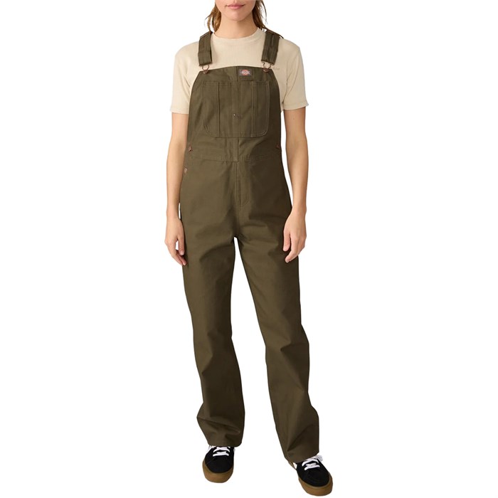 Dickies - Dickies Relaxed Bib Overalls-Short - Women's