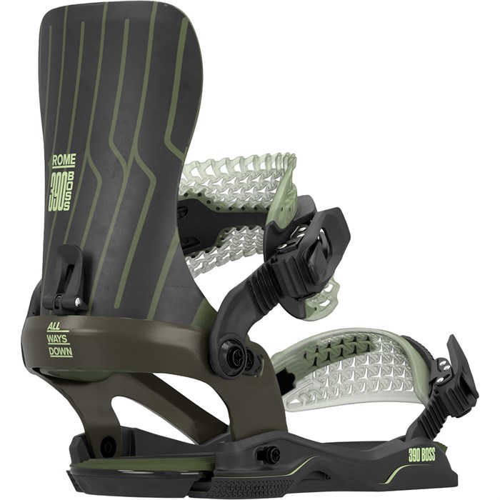 Rome 390 Boss AW Snowboard Bindings 2026 | evo