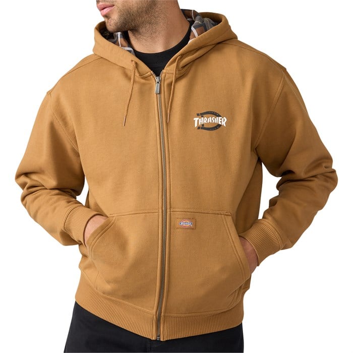 Dickies - Dickies Thrasher X Dickies Zip Through Hoodie - Men's
