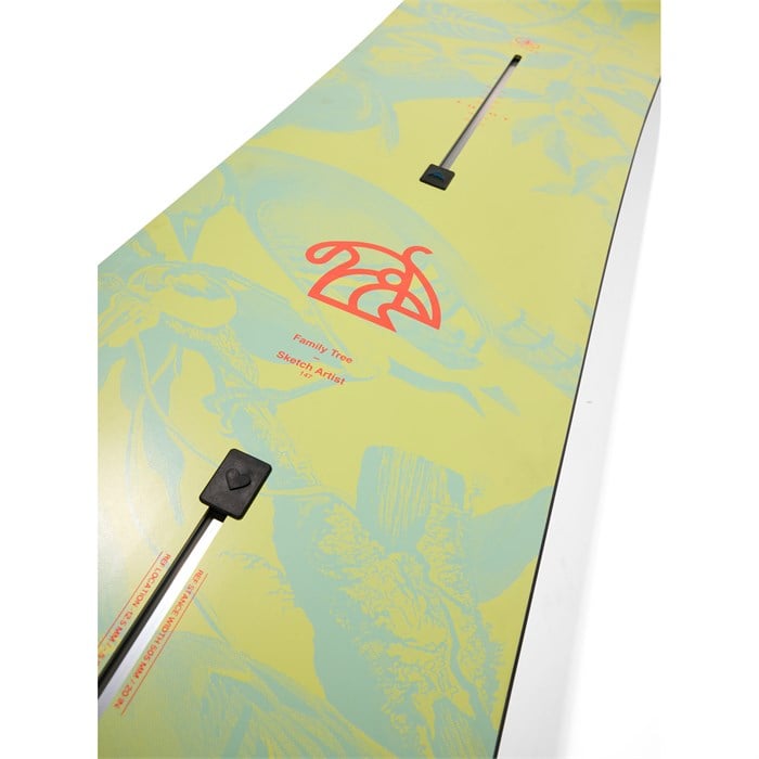 スノーボード Burton family tree con artist 152 Burton Family Tree Sketch Artist Snowboard 2026 | evo