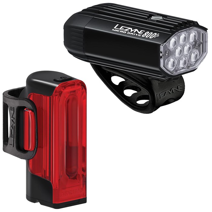 Lezyne - Micro Drive 800+ / Strip Drive 300+ Bike Light Set