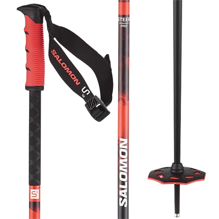 Salomon - Salomon Steep Pro S3 Ski Poles 2026
