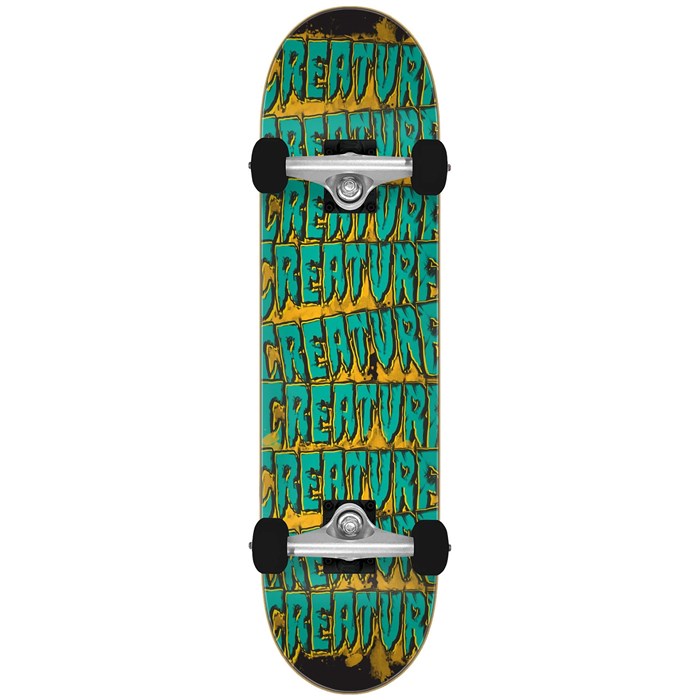Creature - Logo Spill Mini 7.75 Skateboard Complete