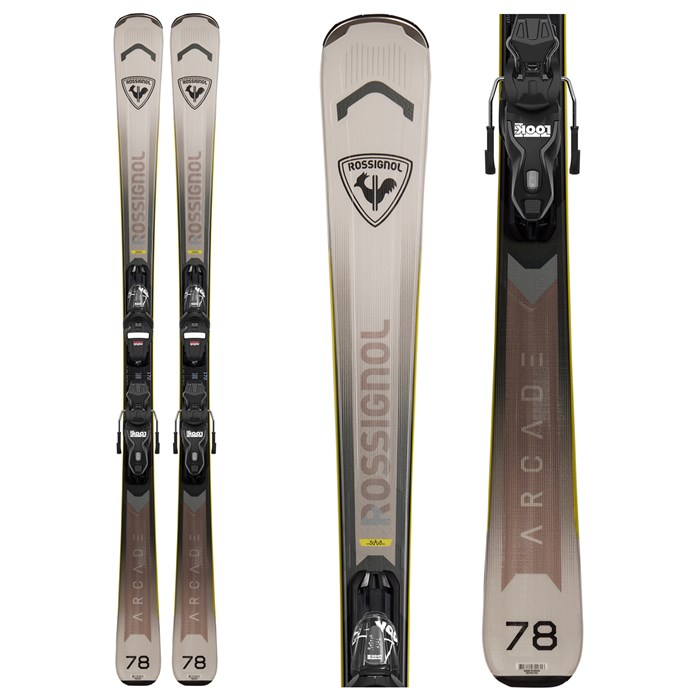 Rossignol 9D Pro 10.2 デモカーブスキー rossignol-arcade-78-skis-