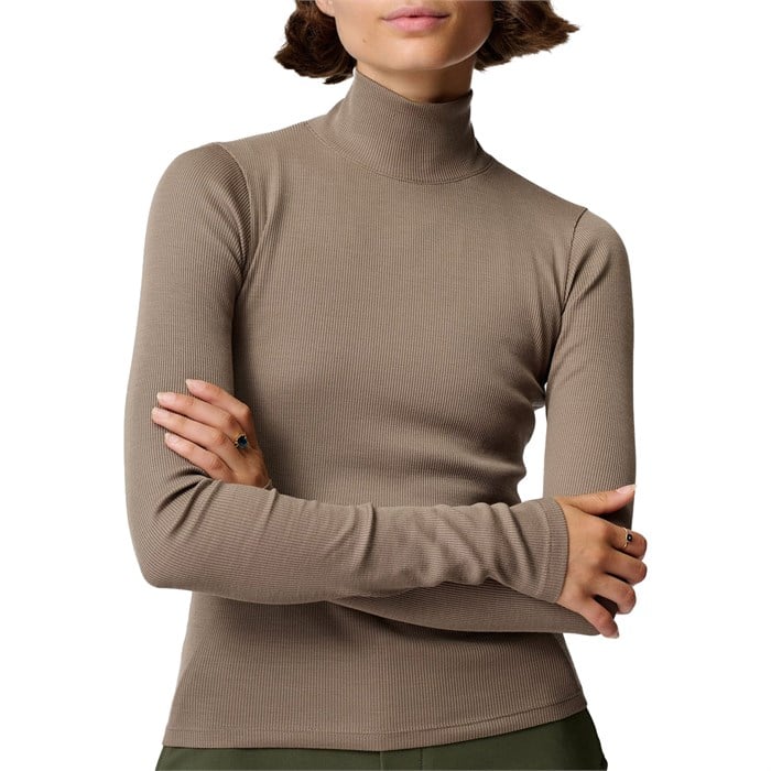 Hikerkind - Hikerkind Ribbed Merino Turtleneck - Women's