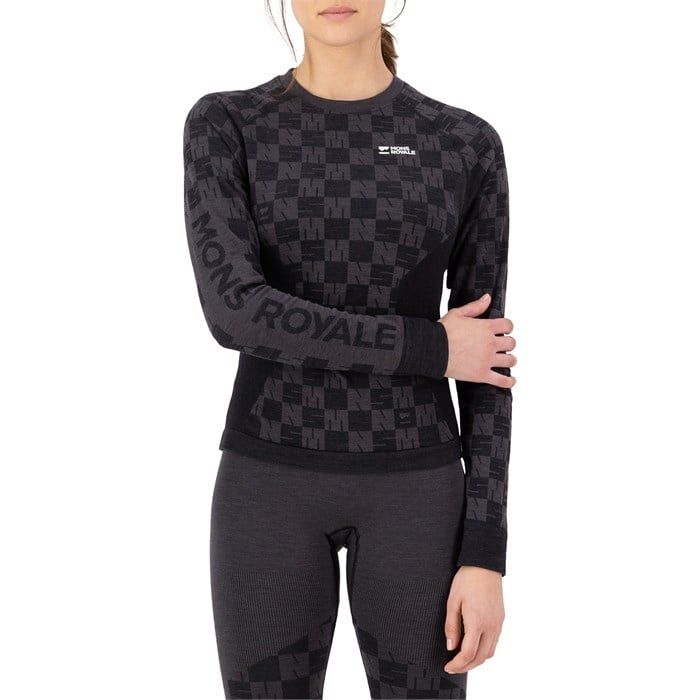 Mons Royale - MONS ROYALE Ascender Merino Seamless Long-Sleeve Top - Women's