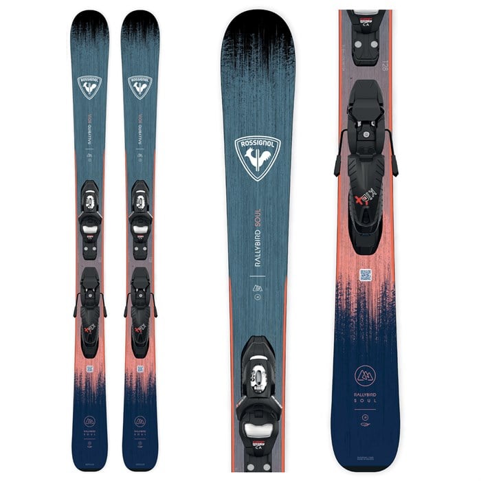Rossignol Rallybird Jr Skis + Kid-X 4 Bindings - Kids' 2026 | evo