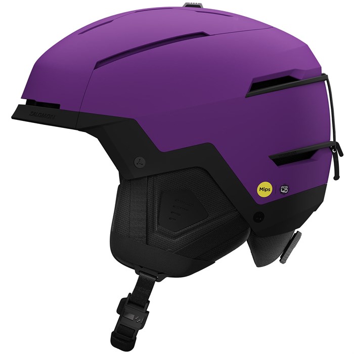 Salomon ヘルメットマットブラック 紫レンズ Salomon Arcane Prime MIPS Helmet | evo Canada