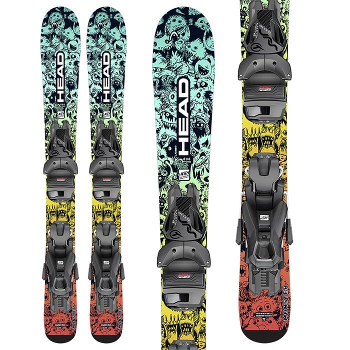 Head Monster Easy Skis + JRS 4.5 GW CA Bindings - Kids' 2026 | evo