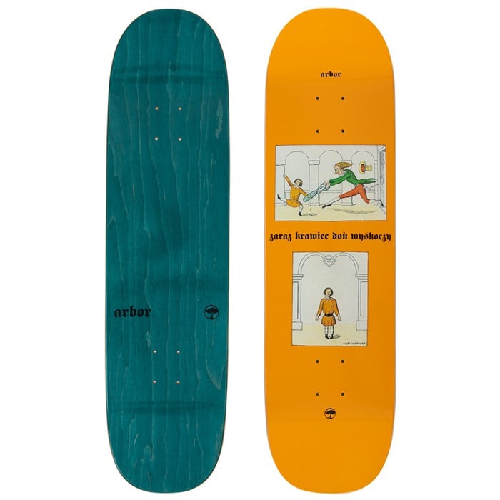 Arbor - Folklore Amelia 8.5 Skateboard Deck