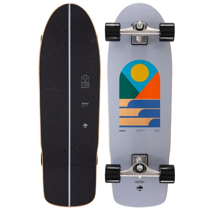 Arbor - Arbor CX Surfskate Daily Driver 2 Cruiser Skateboard Complete