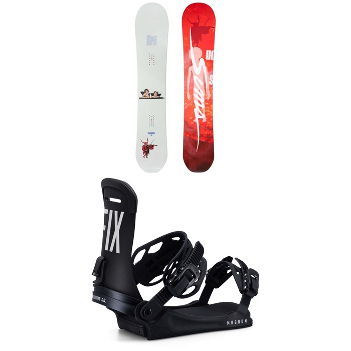 Sims - Macrodose Snowboard + Fix Magnum Snowboard Bindings 2025
