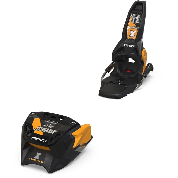 マーカーエクセル16　★ヒールのみ　★ビス付き Marker Jester X MWerks 16 Ski Bindings 2026 | evo