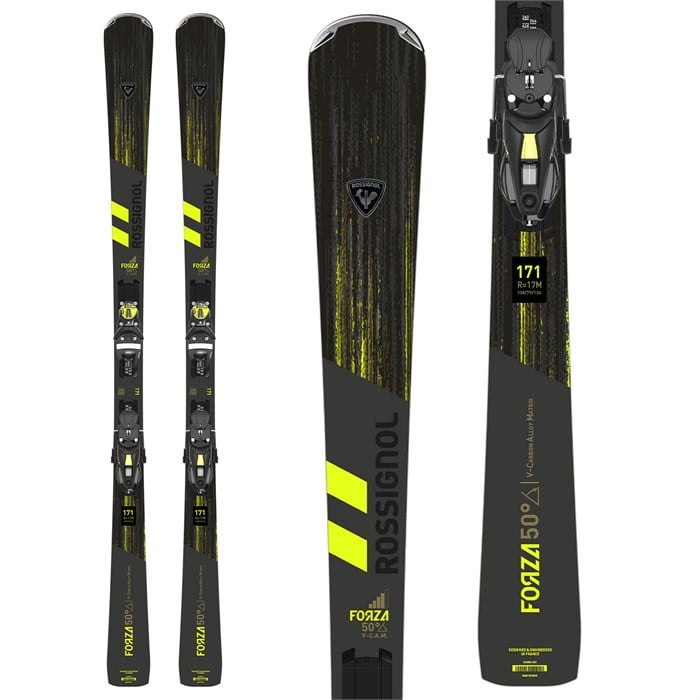 Rossignol - Rossignol Forza 50° V-Cam Skis + Konnect NX 12 Bindings 2025
