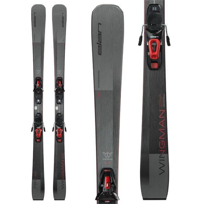 Elan Wingman 78 C Skis + EL 10.0 GW Bindings 2026 | evo