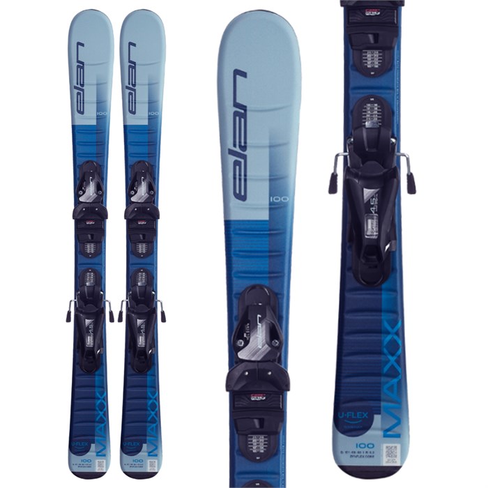 Elan - Elan Maxx Blue Jr Skis + EL 7.5 GW Bindings - Kids' 2026