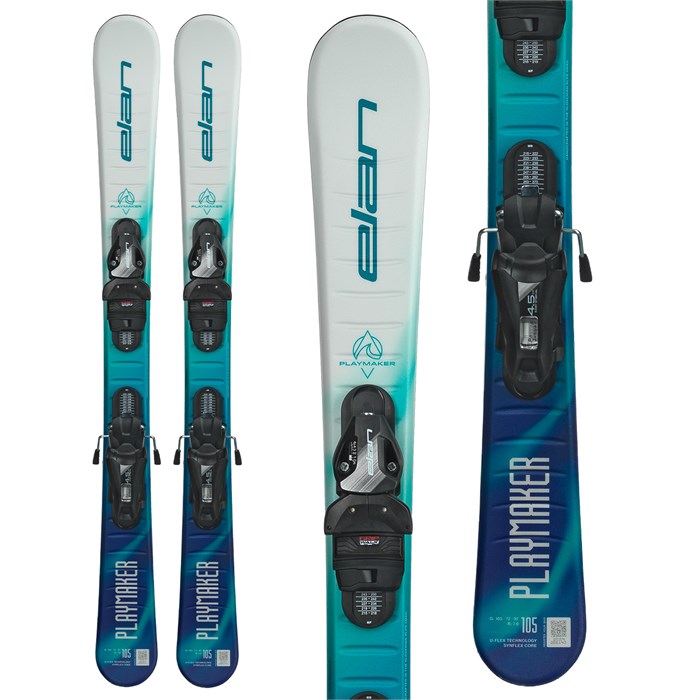 Elan - Playmaker Jr Skis + EL 4.5 GW Bindings - Kids' 2026