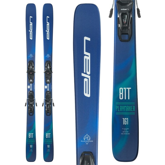 Elan Playmaker 81 Skis + EL 10.0 GW Bindings - Kids' 2026 | evo Canada
