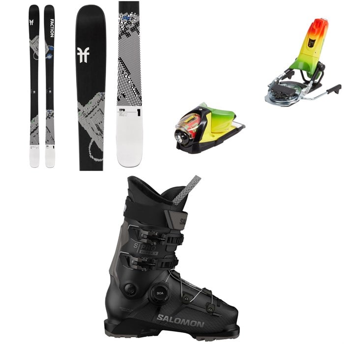 Faction - Prodigy 1 Skis + Look Pivot 12 GW Ski Bindings + Salomon S/Pro Supra BOA X100 Ski Boots 2025
