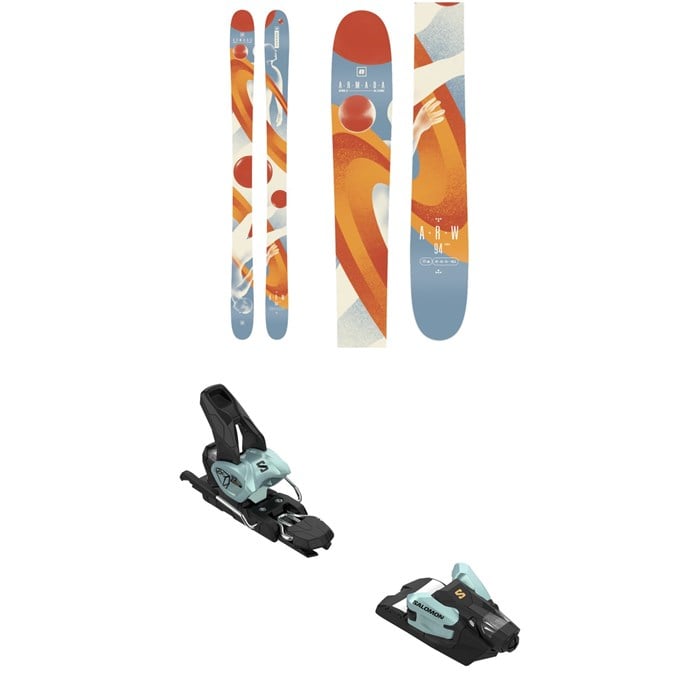 Armada - ARW 94 Skis 2025 + Salomon Strive 12 GW Ski Bindings