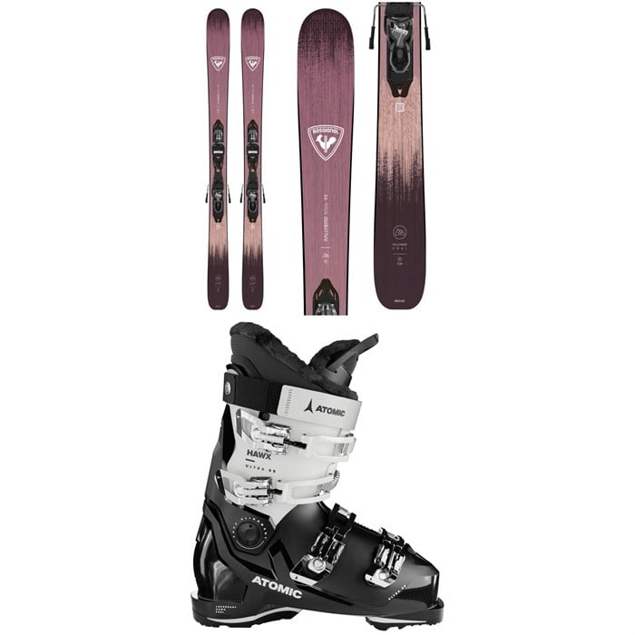 Rossignol - Rallybird Soul 92 Skis + Xpress 11 Bindings + Atomic Hawx Ultra 85 GW Ski Boots - Women's 2025