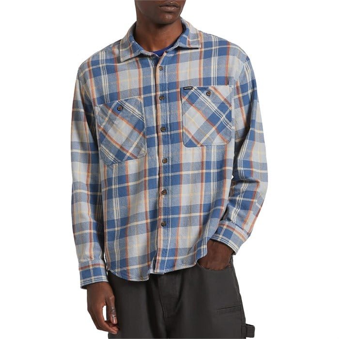 Brixton - Brixton Vintage Wash Flannel - Men's