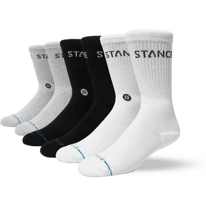 Stance - Stance Origin 6 Pack Crew Socks
