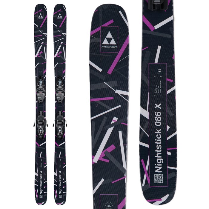 Fischer - Nightstick 86 X Skis + RSW 10 GW Ski Bindings - Women's 2026