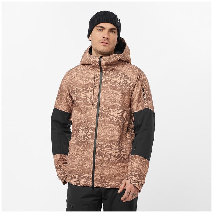 スノーボード SALOMON TRANSFER PUFF JACKET Salomon Men's Transfer Puff Jacket - Sun & Ski Sports