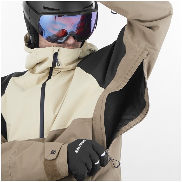 サロモン SALOMON ＜2024＞ TRANSFER ANORAK Amazon.com : Salomon Men's TRANSFER Snowboard Jacket,OLIVE