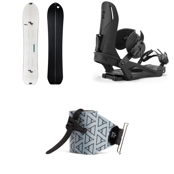 United Shapes - Covert Splitboard + Union Charger Splitboard Bindings + evo x Pomoca Pro Glide Splitboard Skins 2025